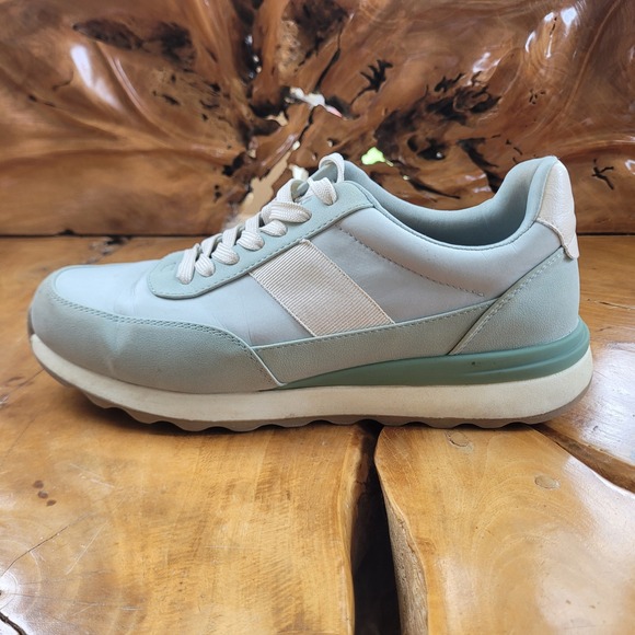 DV Dolce Vita Womens Sneakers Size 10 Zabble Green Casual Streetwear Shoes - Picture 12 of 14